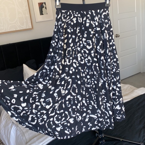 HM Pleated Midi Skater Skirt - Picture 3 of 7